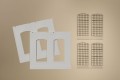 80703 Auhagen Walls 2326D, plastered, industrial windows E